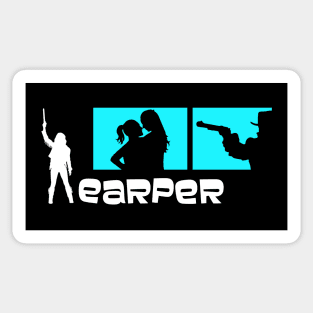 Earper 1960's Retro Archer Inspired Design Sticker